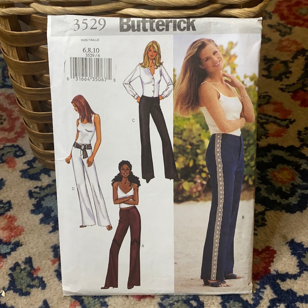 Sizes 6 8 10 Butterick pattern 3529